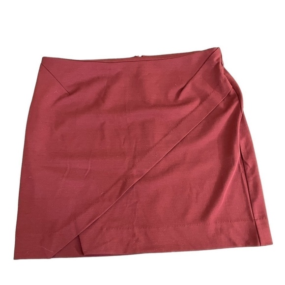 Metaphor Maroon Womens Mini Skirt • NWOT • Size: 12​ - Picture 1 of 6